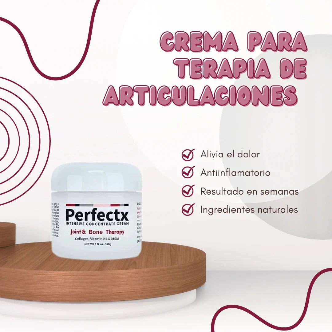 Perfectx - Ungüento Ortopédico Crema para terapia de huesos y articulaciones 🤩 Recuperación de cuerpo completo