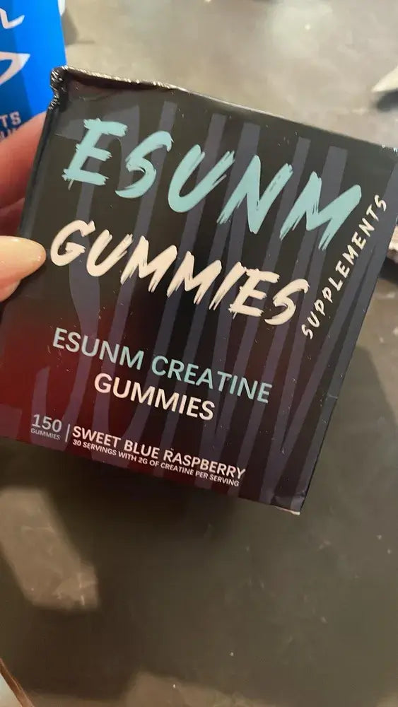 Esunm Creatine Guimmies - Gomitas Deportivas de Alta Potencia para Fuerza, Energía y Recuperación Muscular (150 Gomitas)