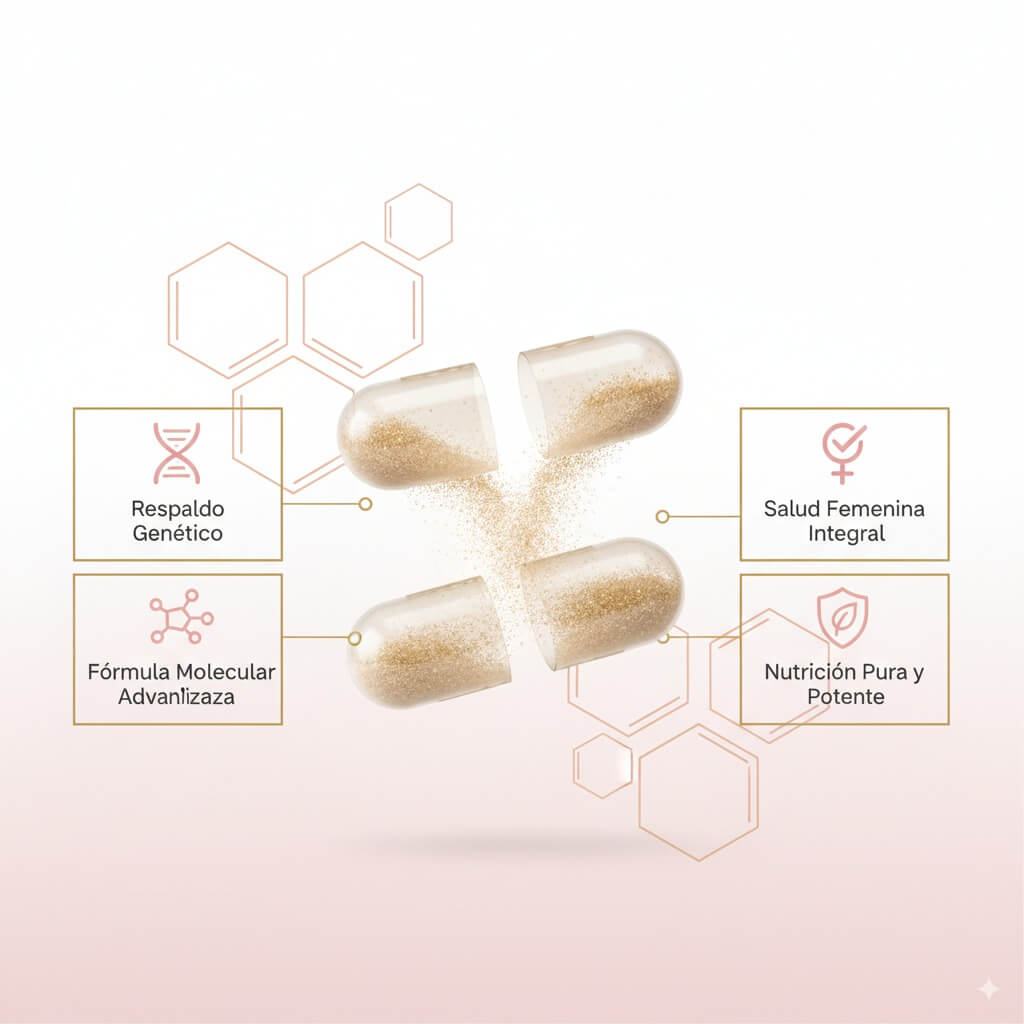 TrueFem Balance – Cápsulas para el Equilibrio Hormonal y Bienestar Femenino (60 Cápsulas)