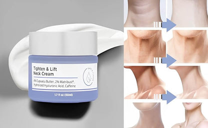 Neck Cream - Crema Reafirmante de Cuello para Lifting, Hidratación y Reducción de Arrugas (50 ml)