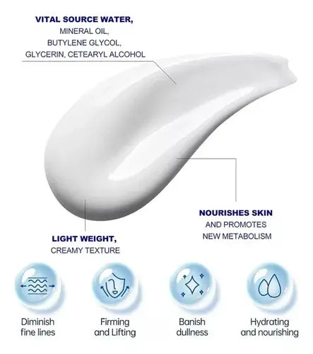 Neck Cream - Crema Reafirmante de Cuello para Lifting, Hidratación y Reducción de Arrugas (50 ml)