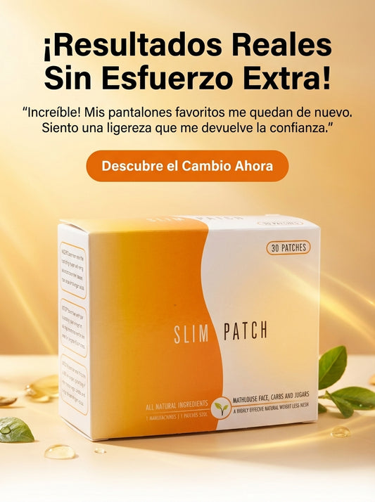 Slim Patch – Parches Adelgazantes para Reducir Grasa Abdominal y Moldear la Silueta (30 Parches)