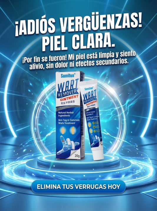 Wart Remover – Crema Eliminadora de Verrugas con Extractos Naturales para el Cuidado de la Piel (20 g)